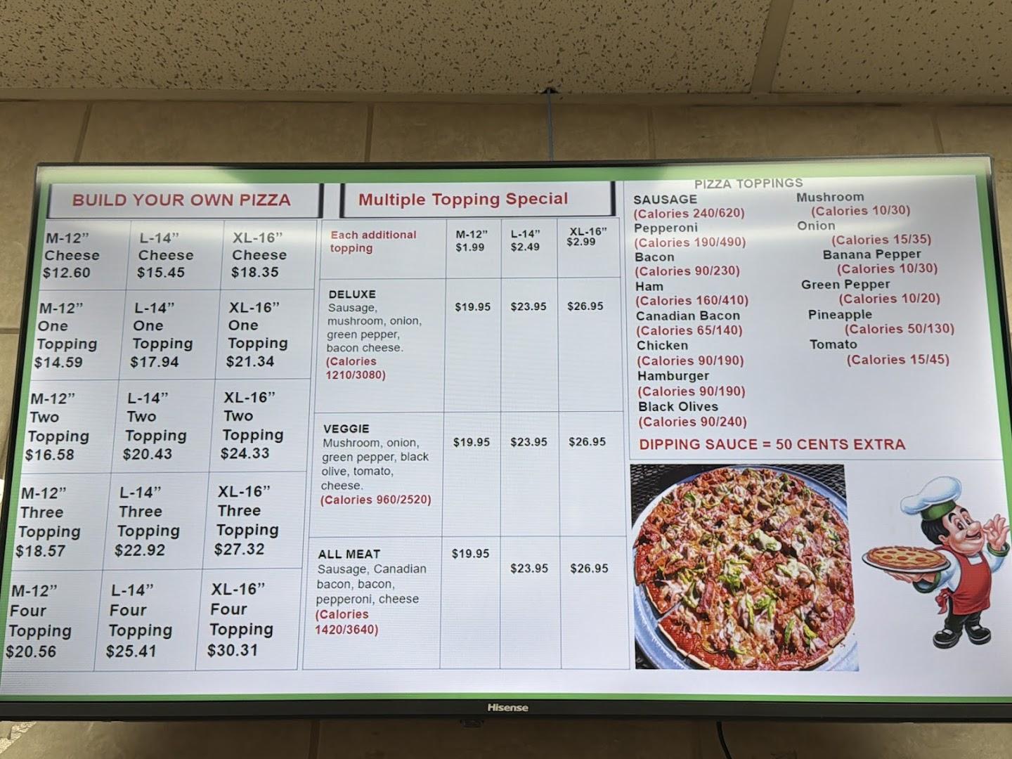 Milanos Pizza
